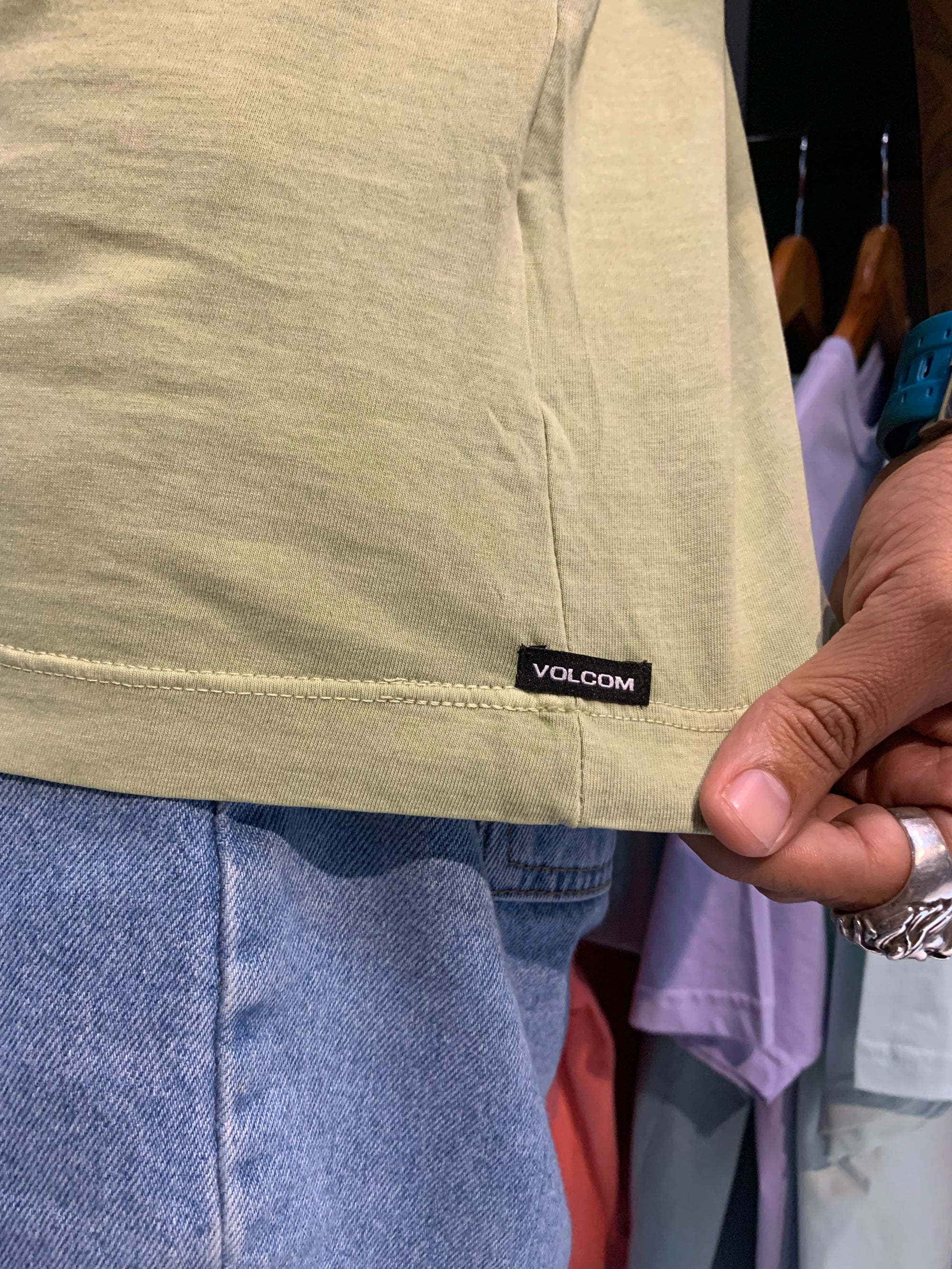 Camiseta Volcom Scramble Stone Verde