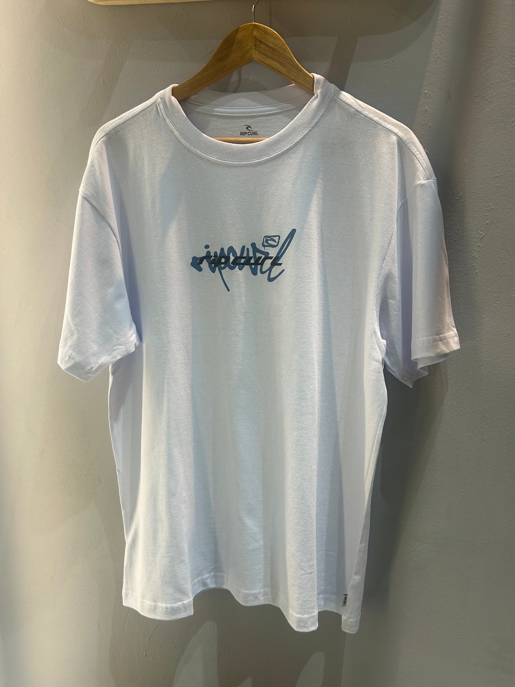CAMISETA RIP CURL INNER VISIONS BLAST OVER WHITE