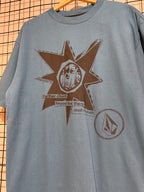 Camiseta Comfort Fit Volcom Stone Face Azul