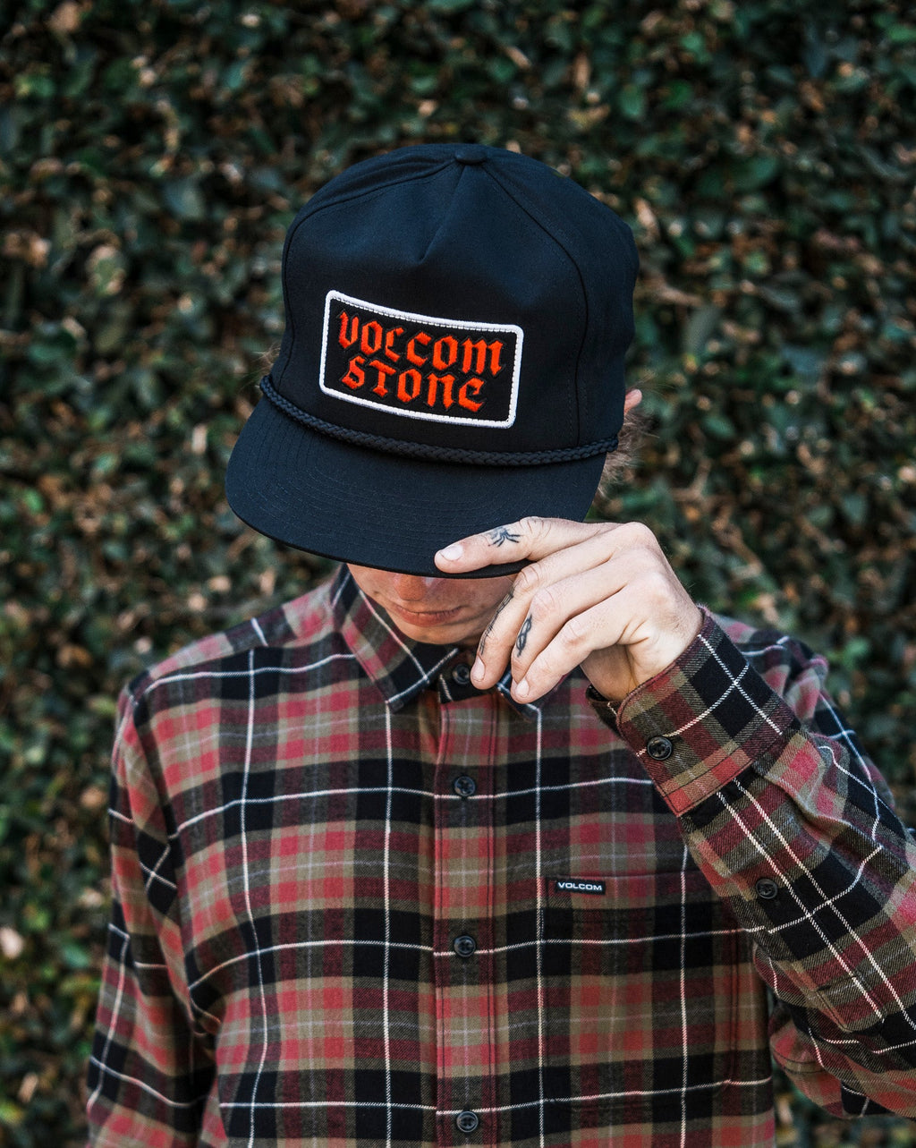 BONÉ VOLCOM NO BRAINER BLACK