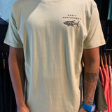 Camiseta Manga Curta Verde Rusty Fish