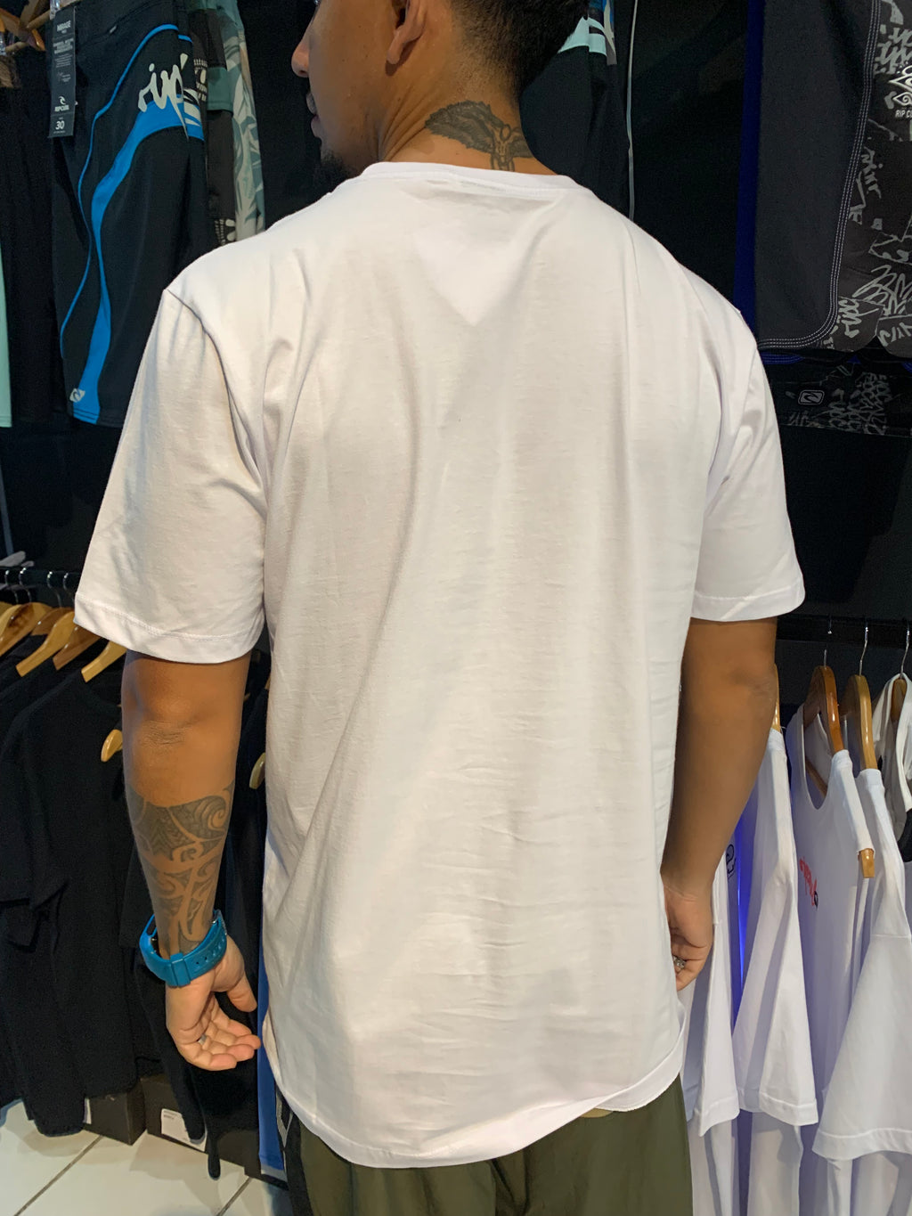 Camiseta Volcom Stone Blanks Branca