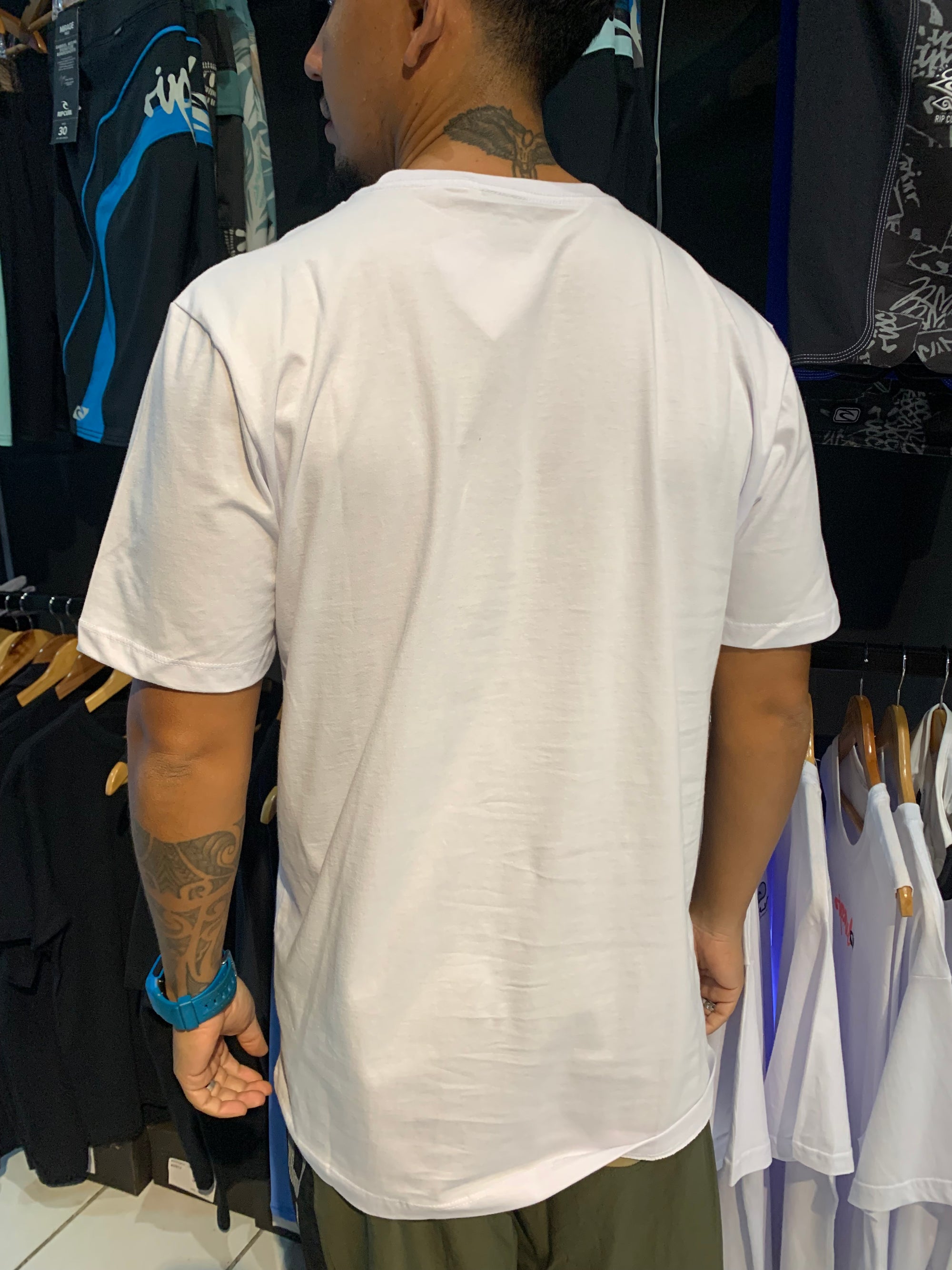 Camiseta Volcom Stone Blanks Branca