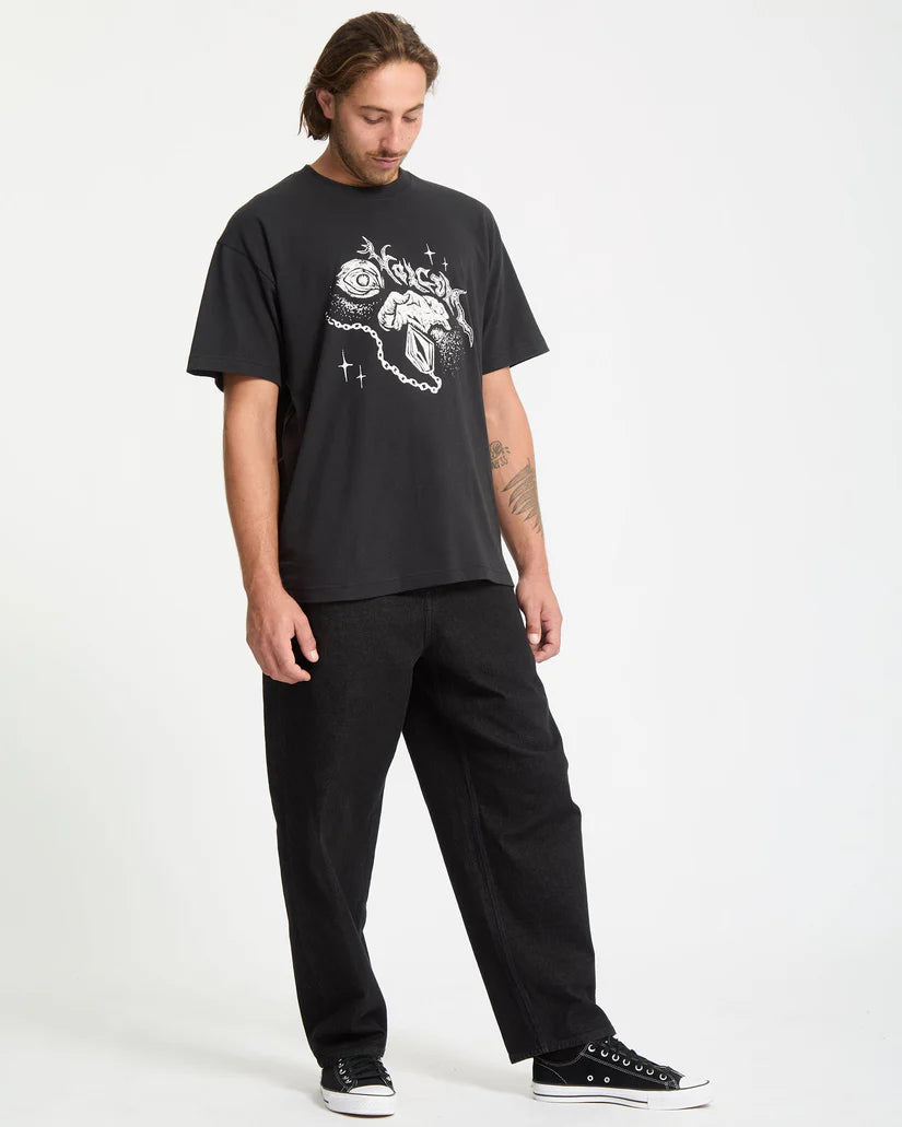 Camiseta Comfort Fit Volcom Death Tru