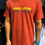 CAMISETA HANG LOOSE GRADIENTE VERMELHO