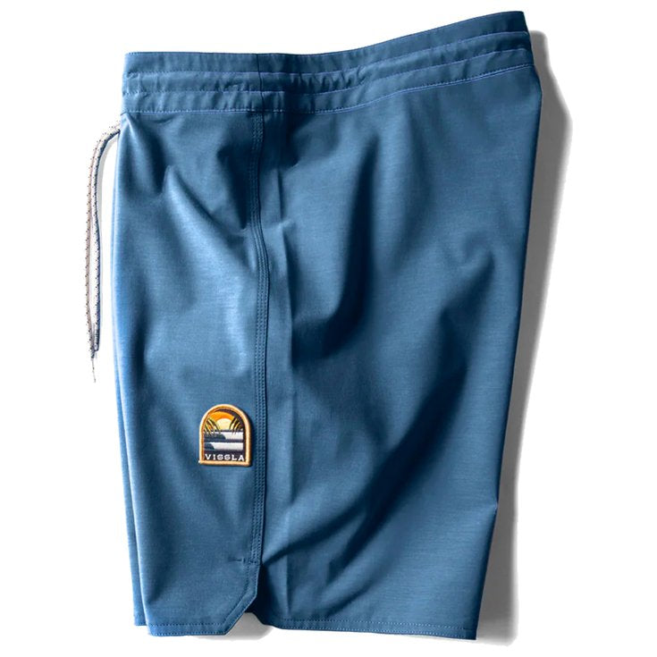 Boardshorts Vissla Solid Sets Azul 18,5"