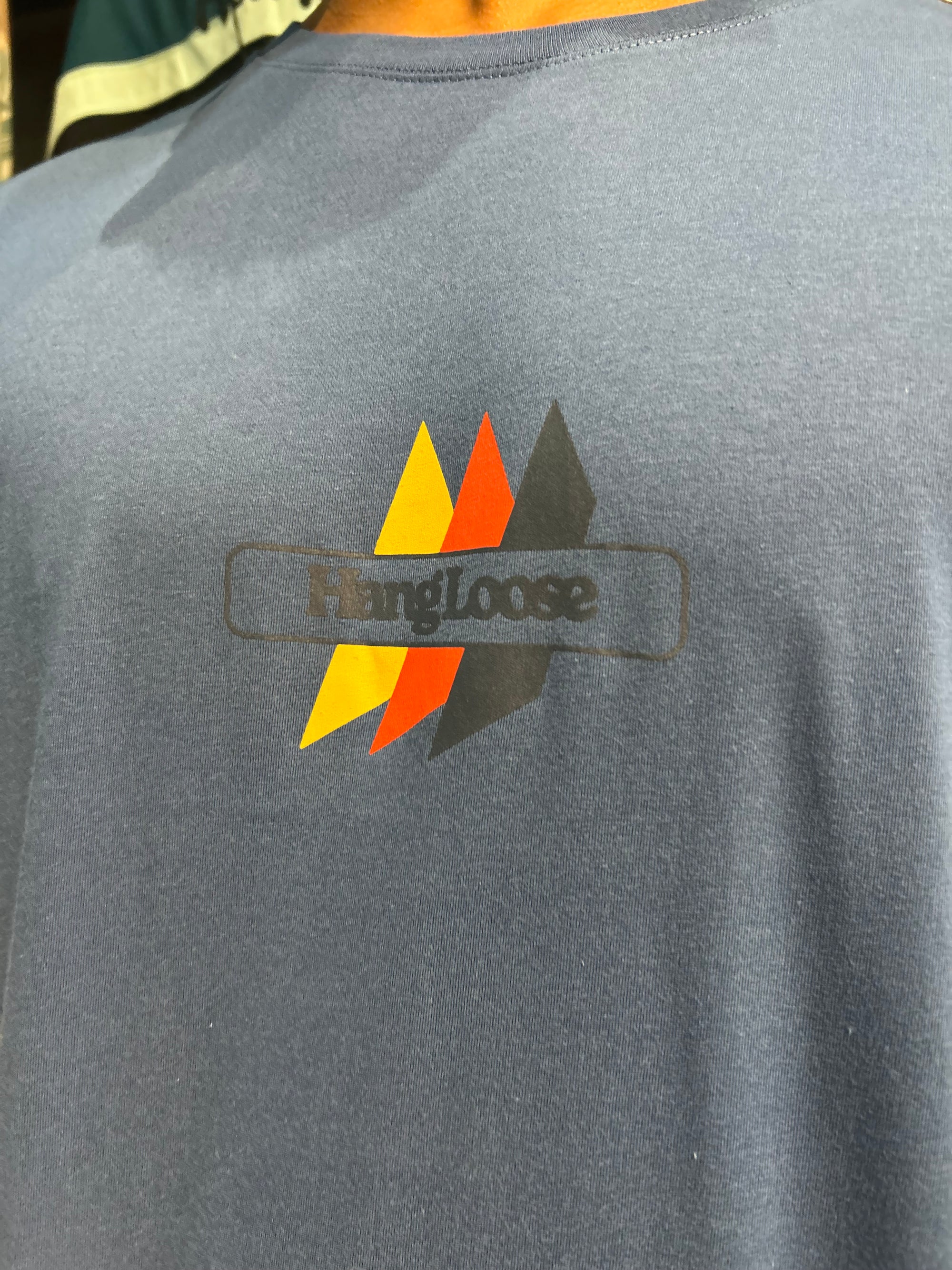 CAMISETA HANG LOOSE STRIPES AZUL