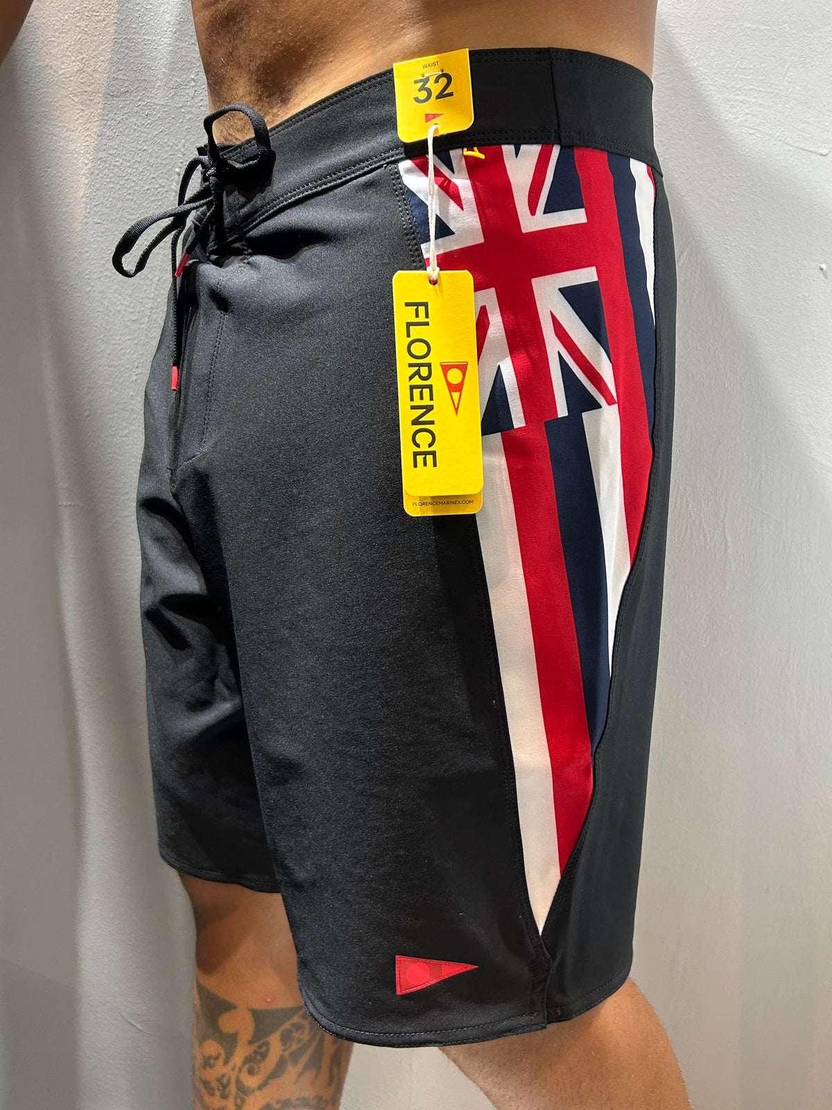 Boardshort Florence Pro Hawaii Preto