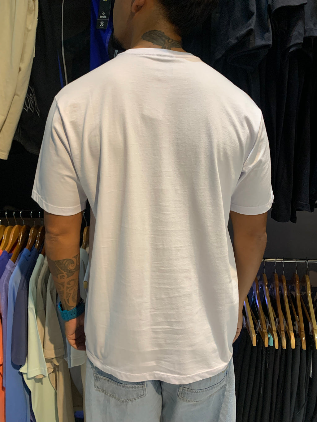 Camiseta Volcom Hi Loops Branca