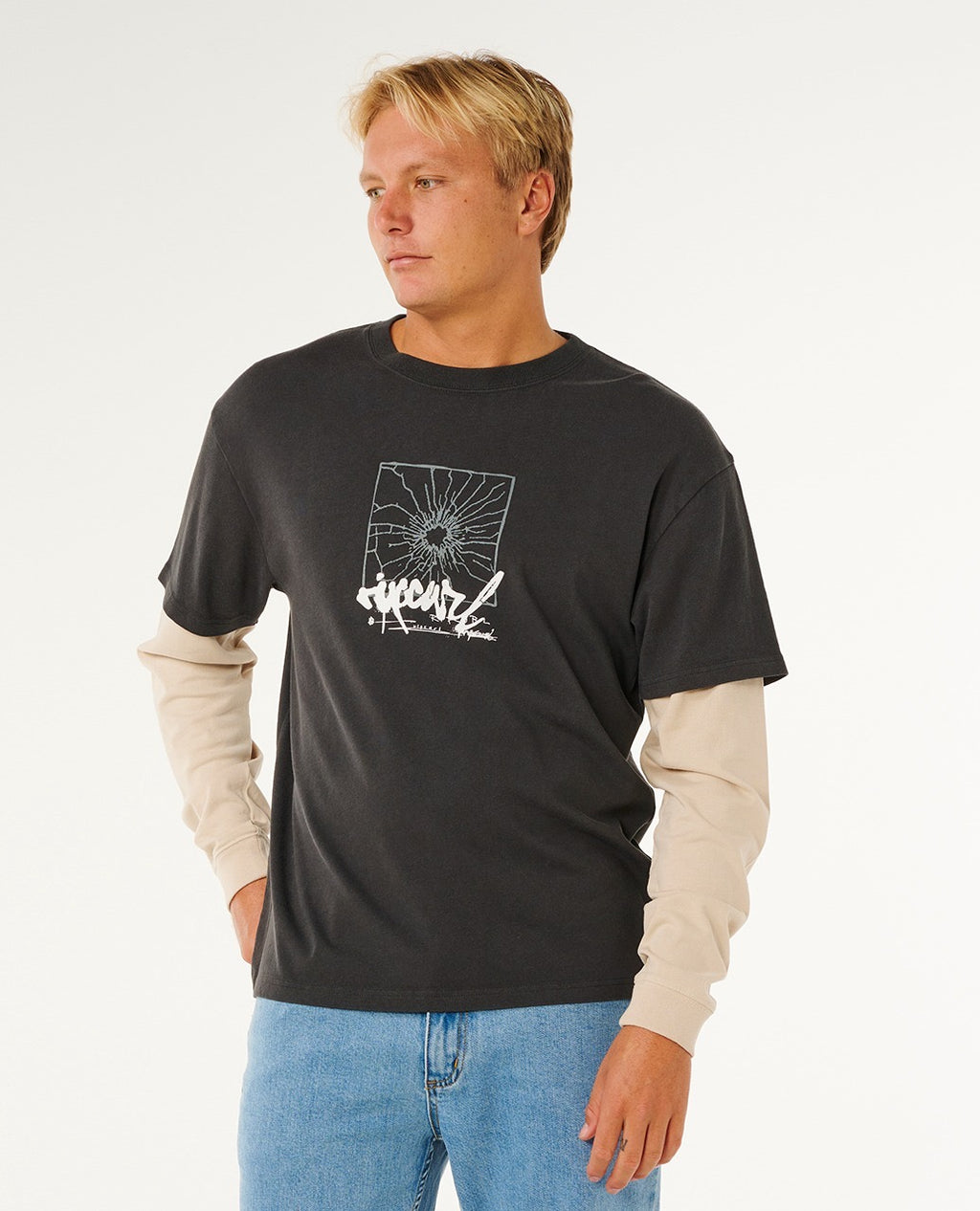 CAMISA RIP CURL INNER VISIONS SMASHED L/S