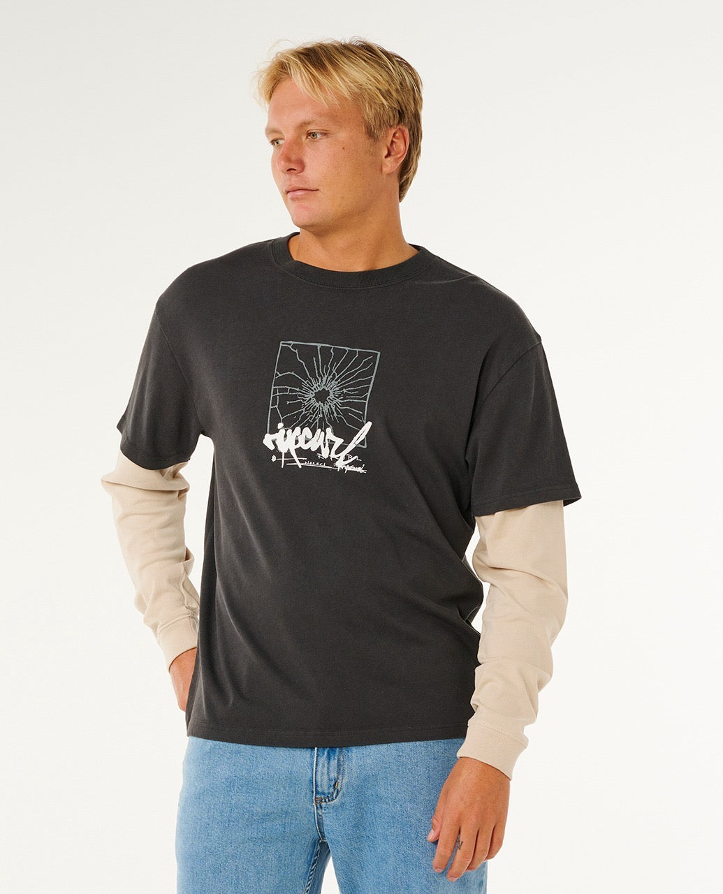 CAMISA RIP CURL INNER VISIONS SMASHED L/S