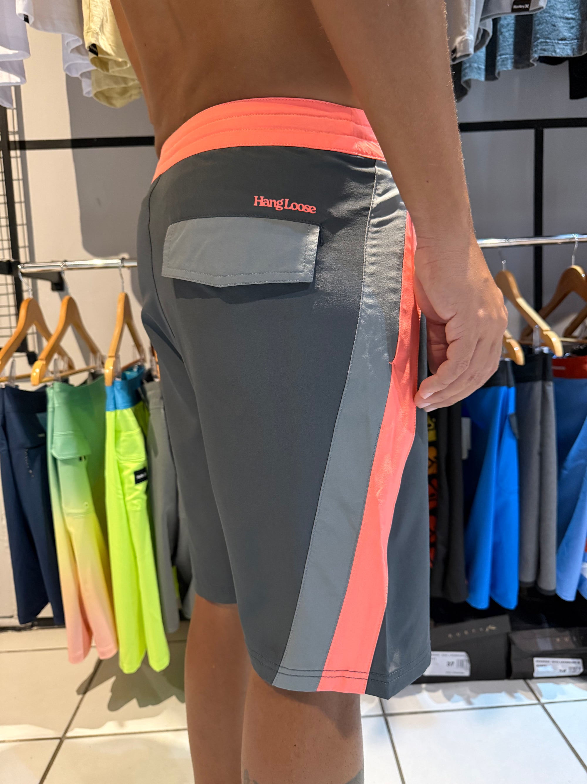 Boardshort Hang Loose Block