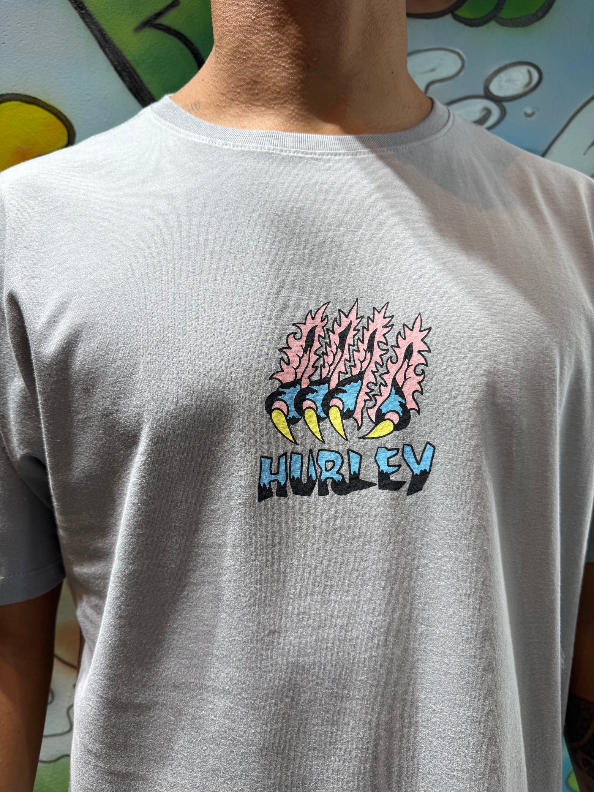 Camiseta Hurley Etam Panther Cinza