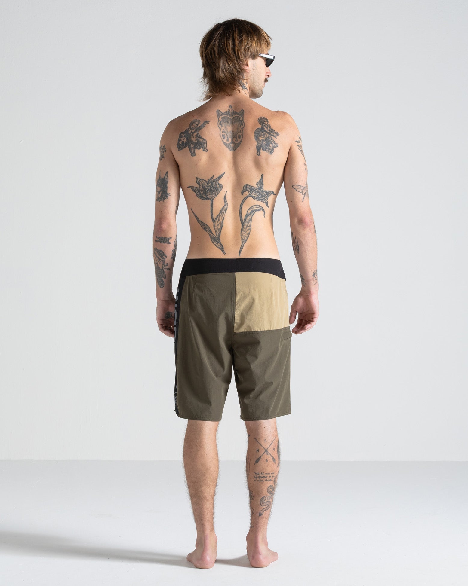 Boardshort Volcom Sabotagem Army Green