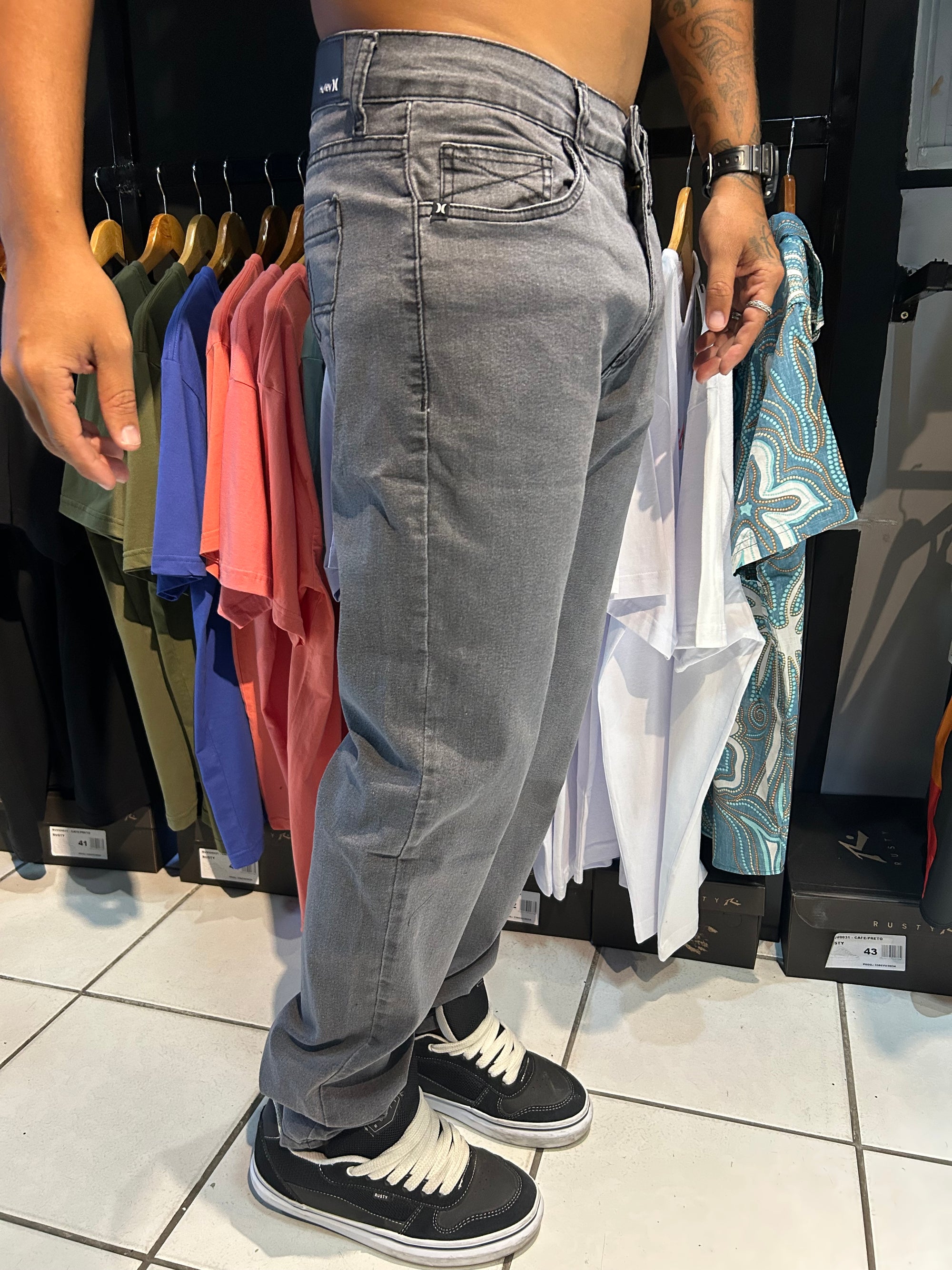 Calça Jeans Hurley Asphalt