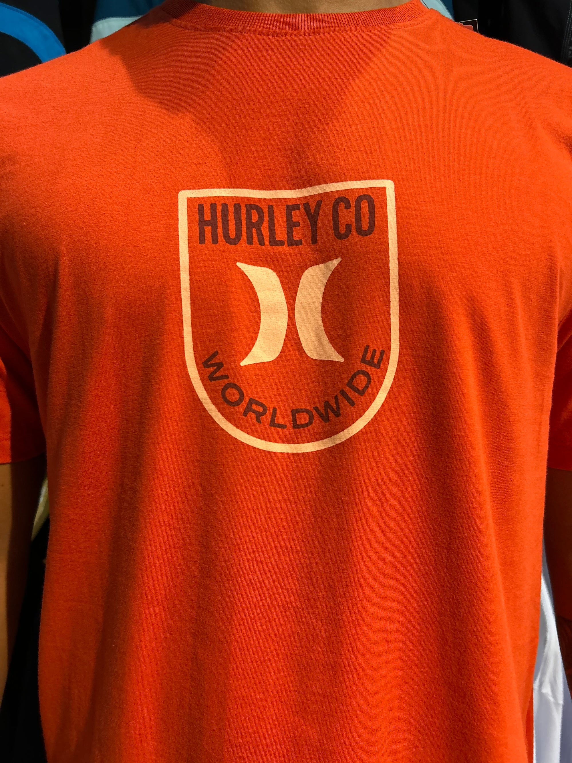 CAMISETA HURLEY SMILLE LARANJA