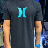 Camiseta Manga Curta Preta Hurley Icon