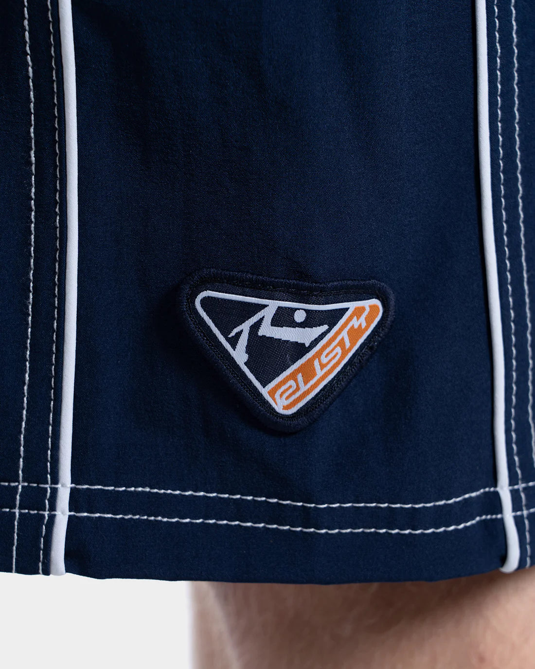 Boardshort Rusty Straight Pipe Laranja e Marinho