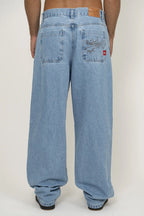 Calça Quiksilver Jeans Oversized Azul