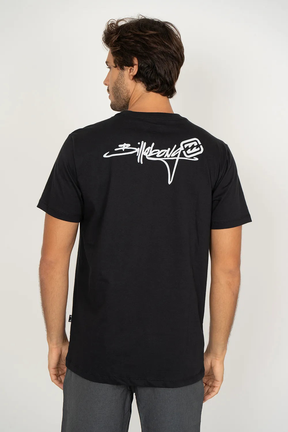 Camiseta Billabong M/C Bracket Script Preto