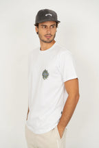 Camiseta Billabong M/C Solar Flare Branca