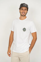 Camiseta Billabong M/C Solar Flare Branca