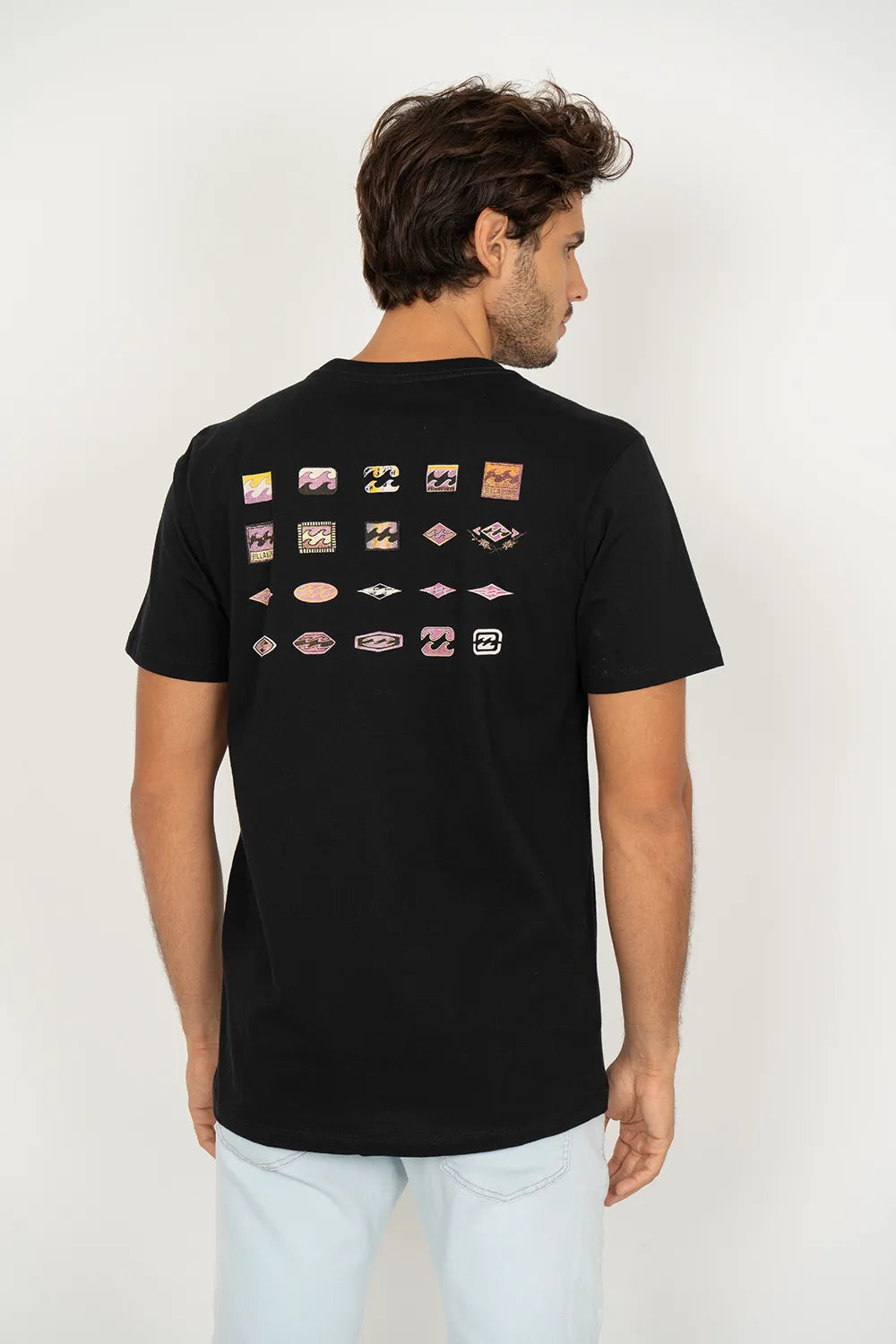 Camiseta Billabong M/C Timeline Preto