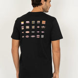 Camiseta Billabong M/C Timeline Preto