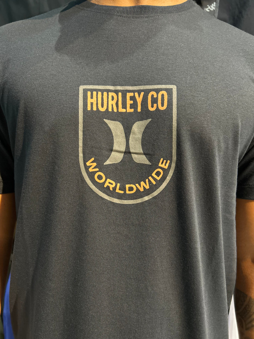 CAMISETA HURLEY SMILLE PRETO