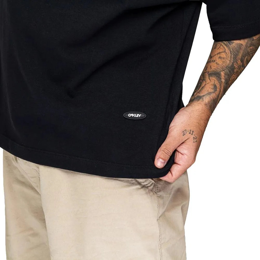 Camiseta Oversized Oakley B1B Warp Graphic SS Tee