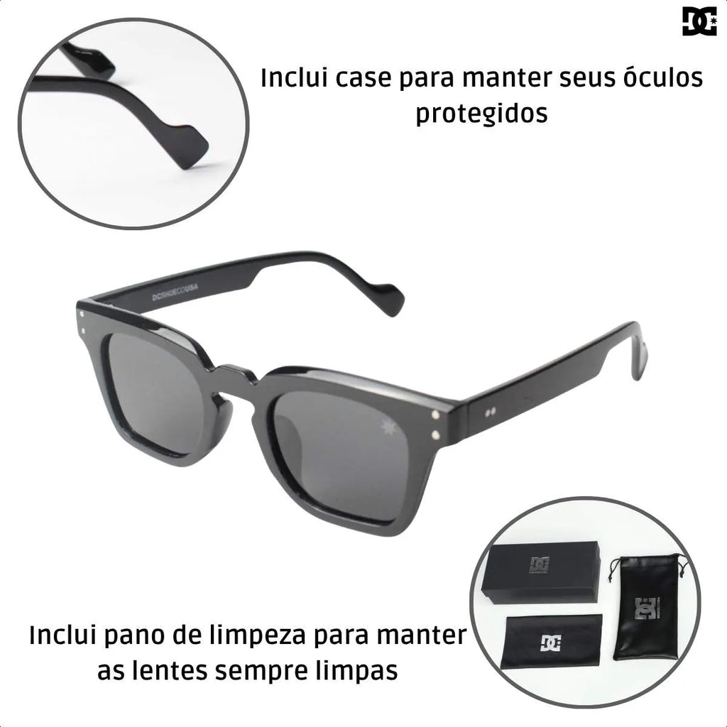 Óculos De Sol DC Ollie Preto