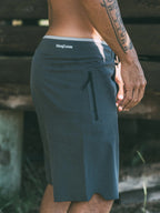 Boardshorts 19” Cinza Hang Loose Laser