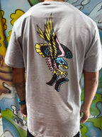 Camiseta Hurley Etam Eagle Cinza