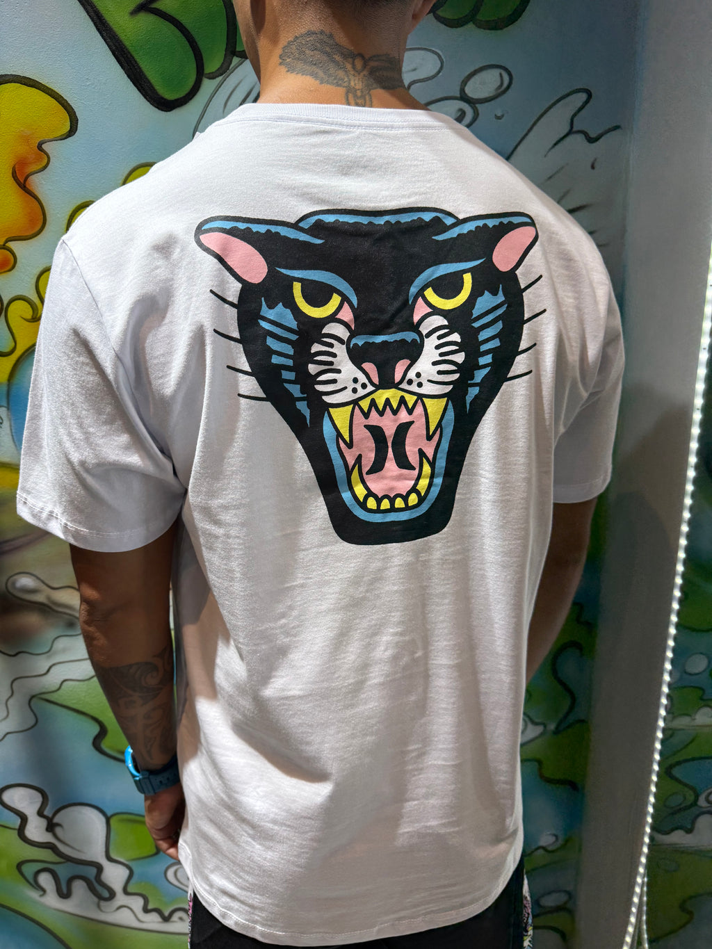 Camiseta Hurley Etam Panther Branca