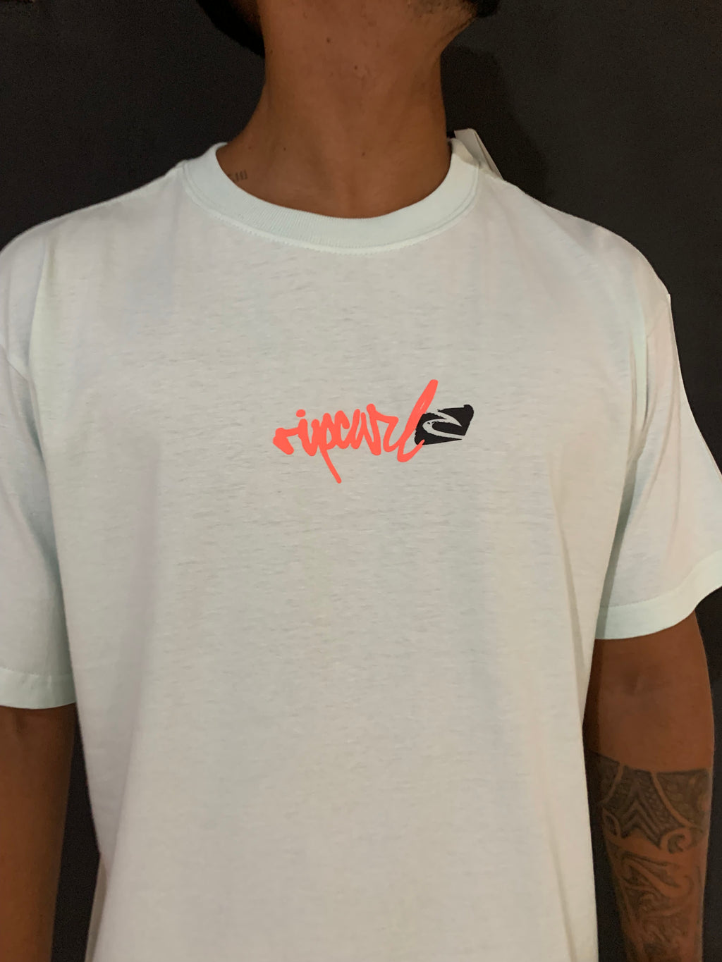 Camiseta Rip Curl Script Signature Gm Green Mist