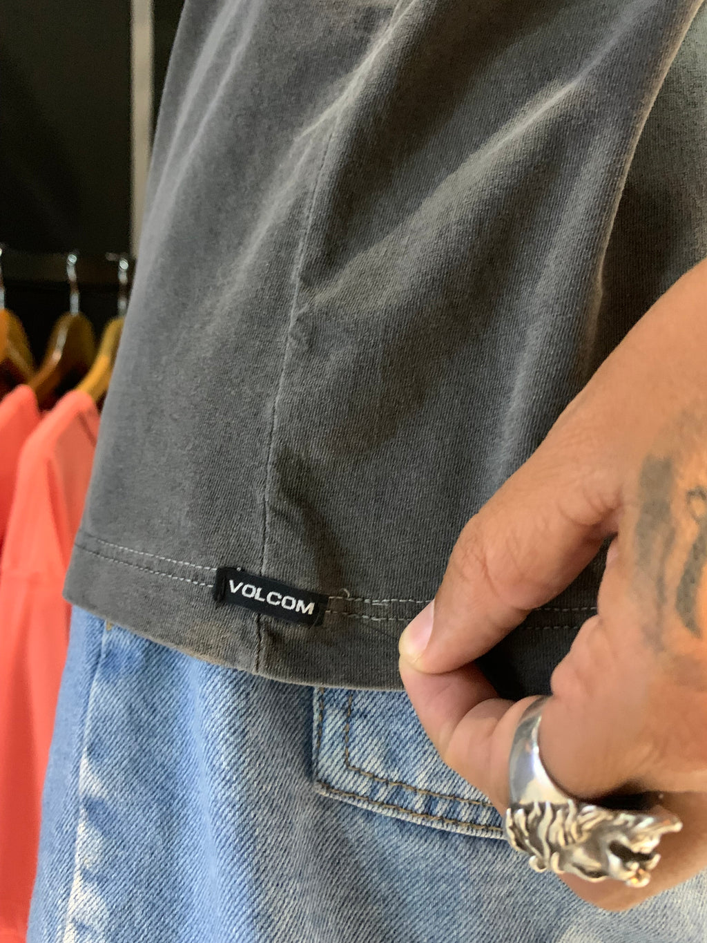 Regata Volcom Solid Stone Preto