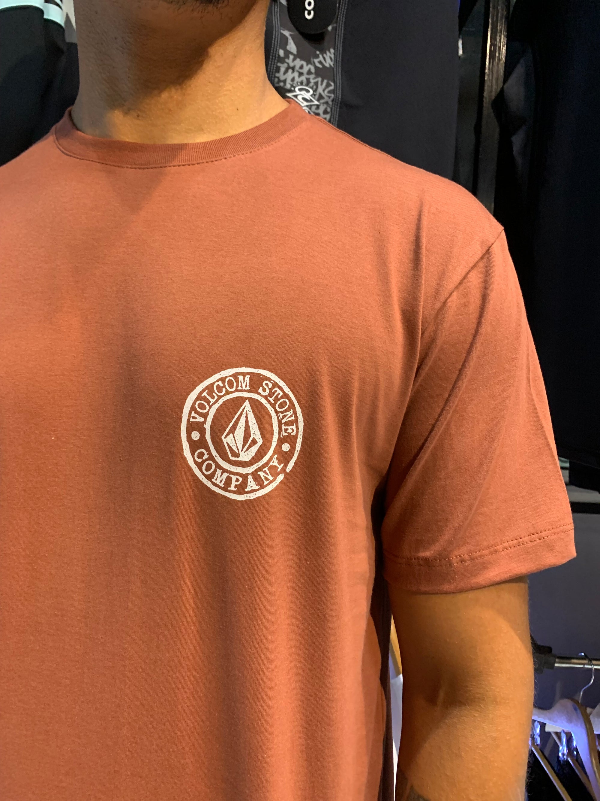 Camiseta Volcom Difuse Vermelha