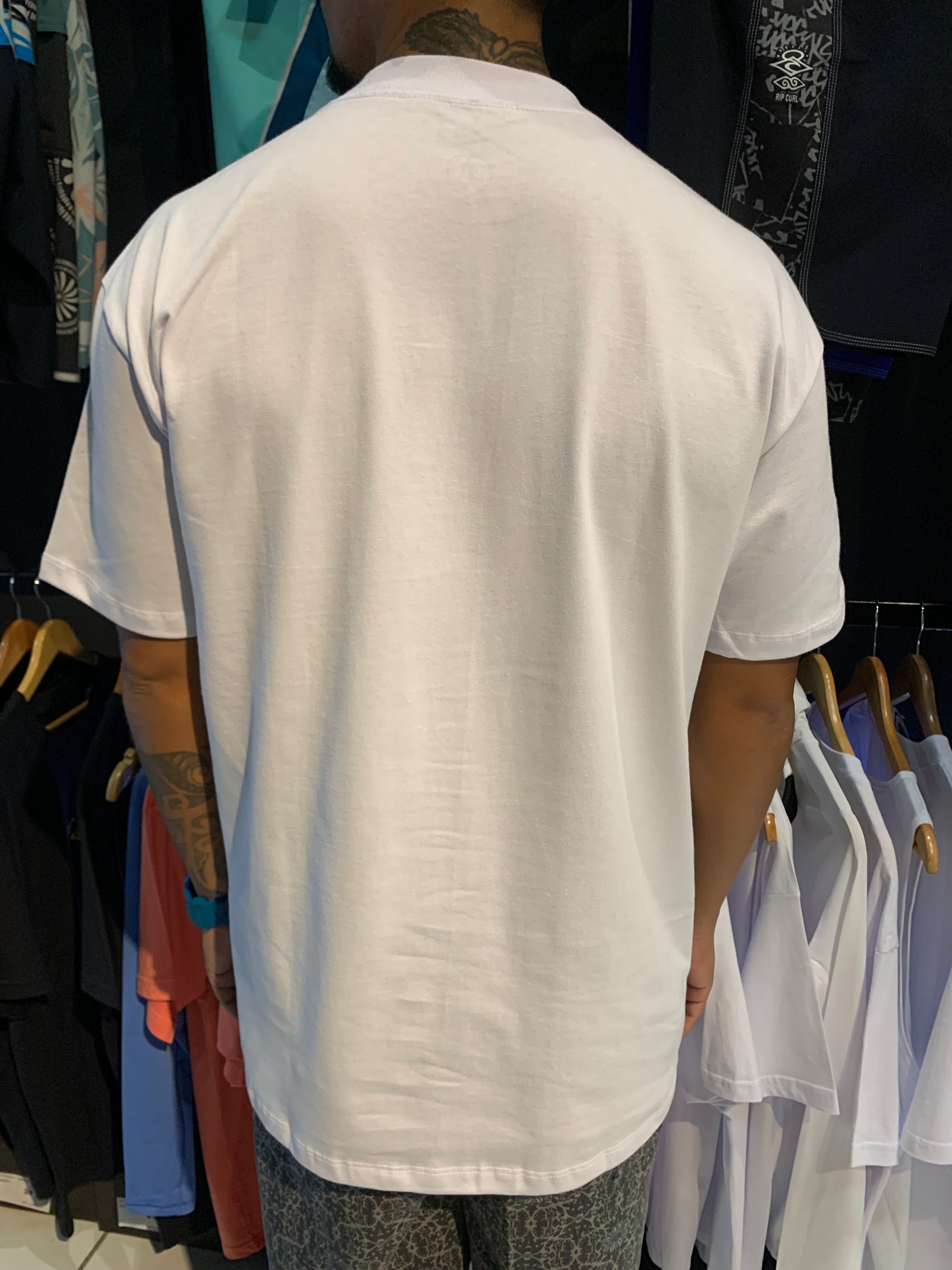 Camiseta Volcom Death Truction Branca