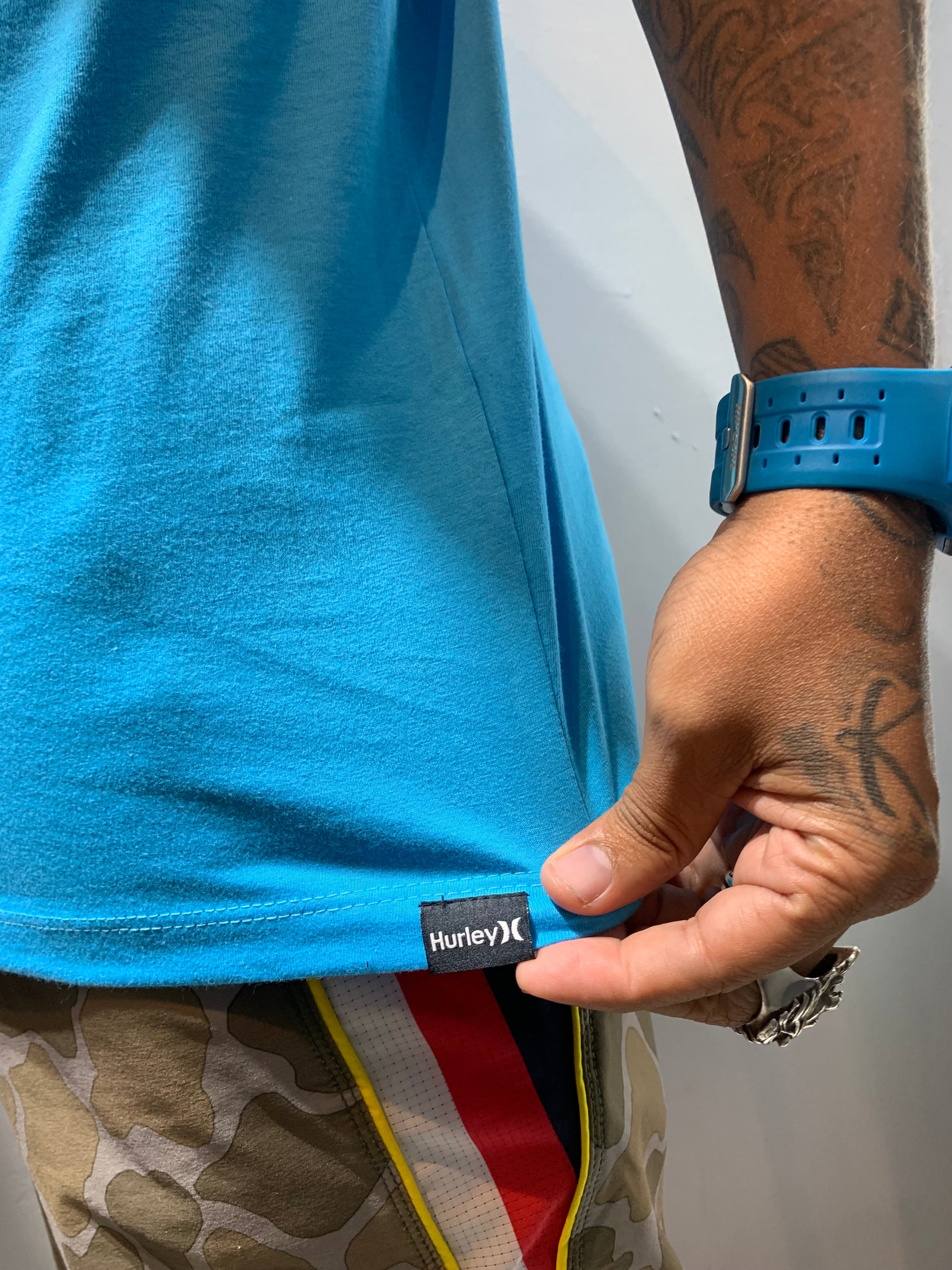 Camiseta Hurley O&O Solid Azul