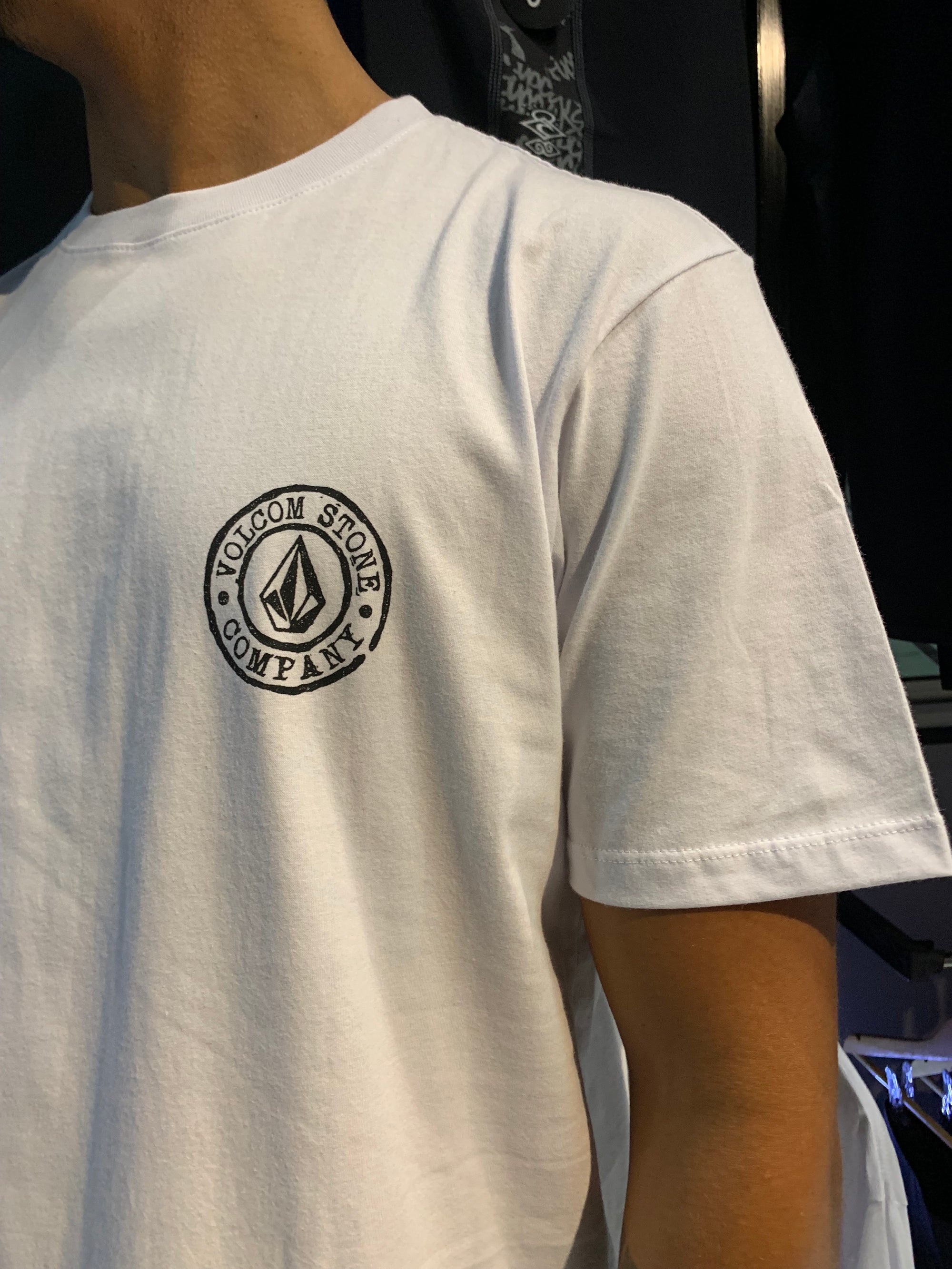 Camiseta Volcom Difuse Branca