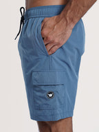 SHORTS AZUL HANG LOOSE BYRON