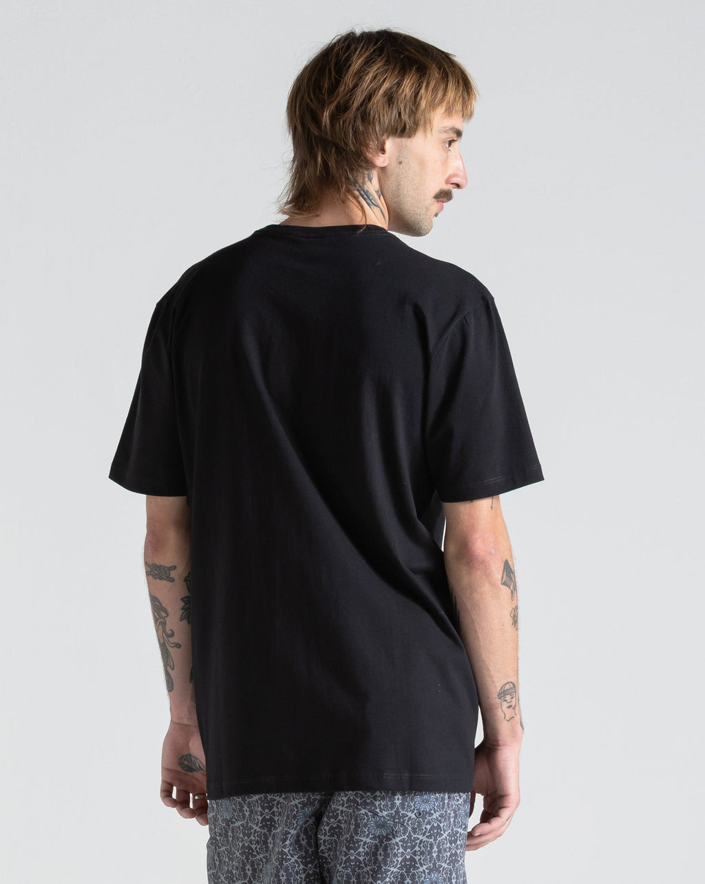 Camiseta Volcom Stone Blanks Preta