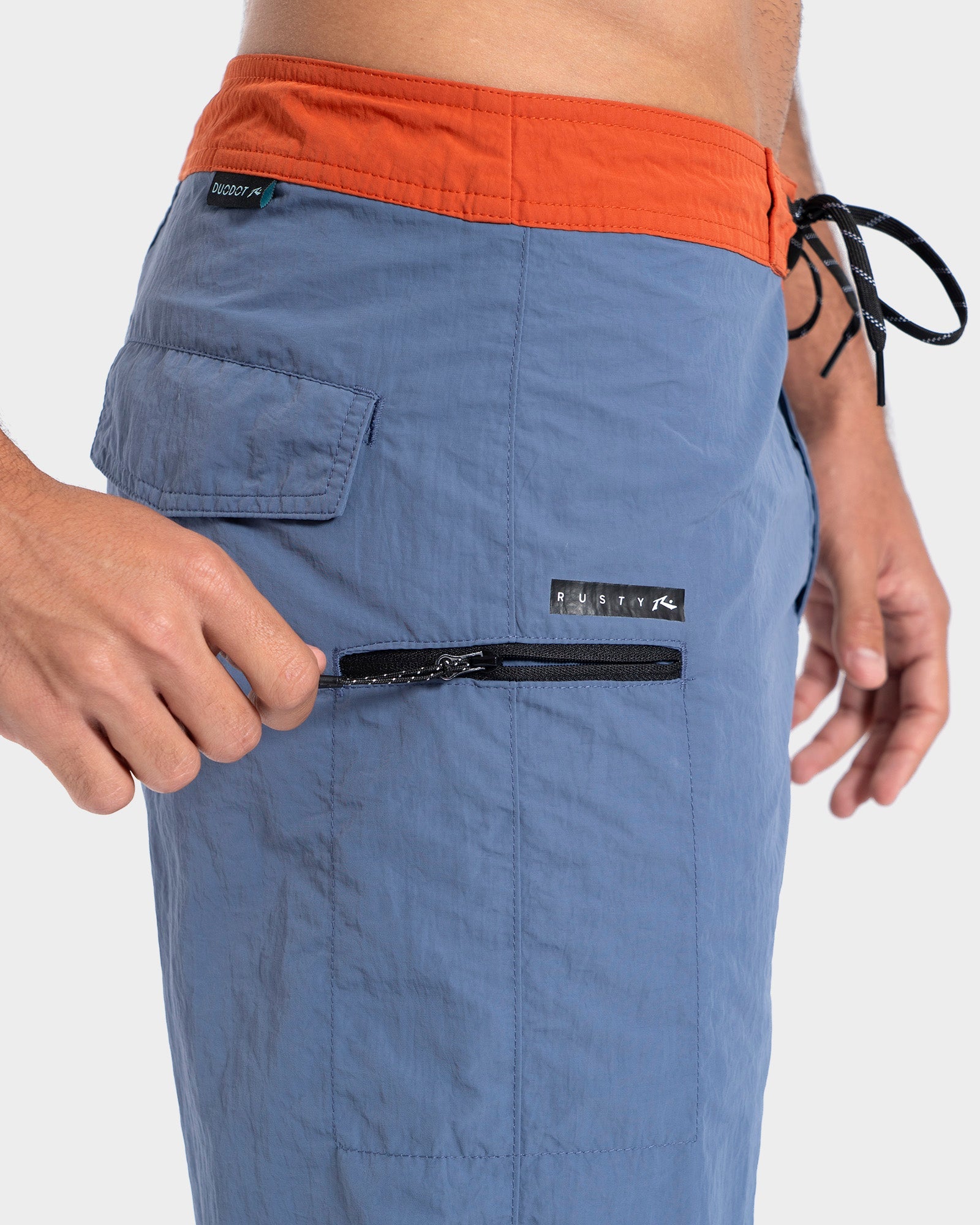 Boardshorts 19 Azul Rusty Glory