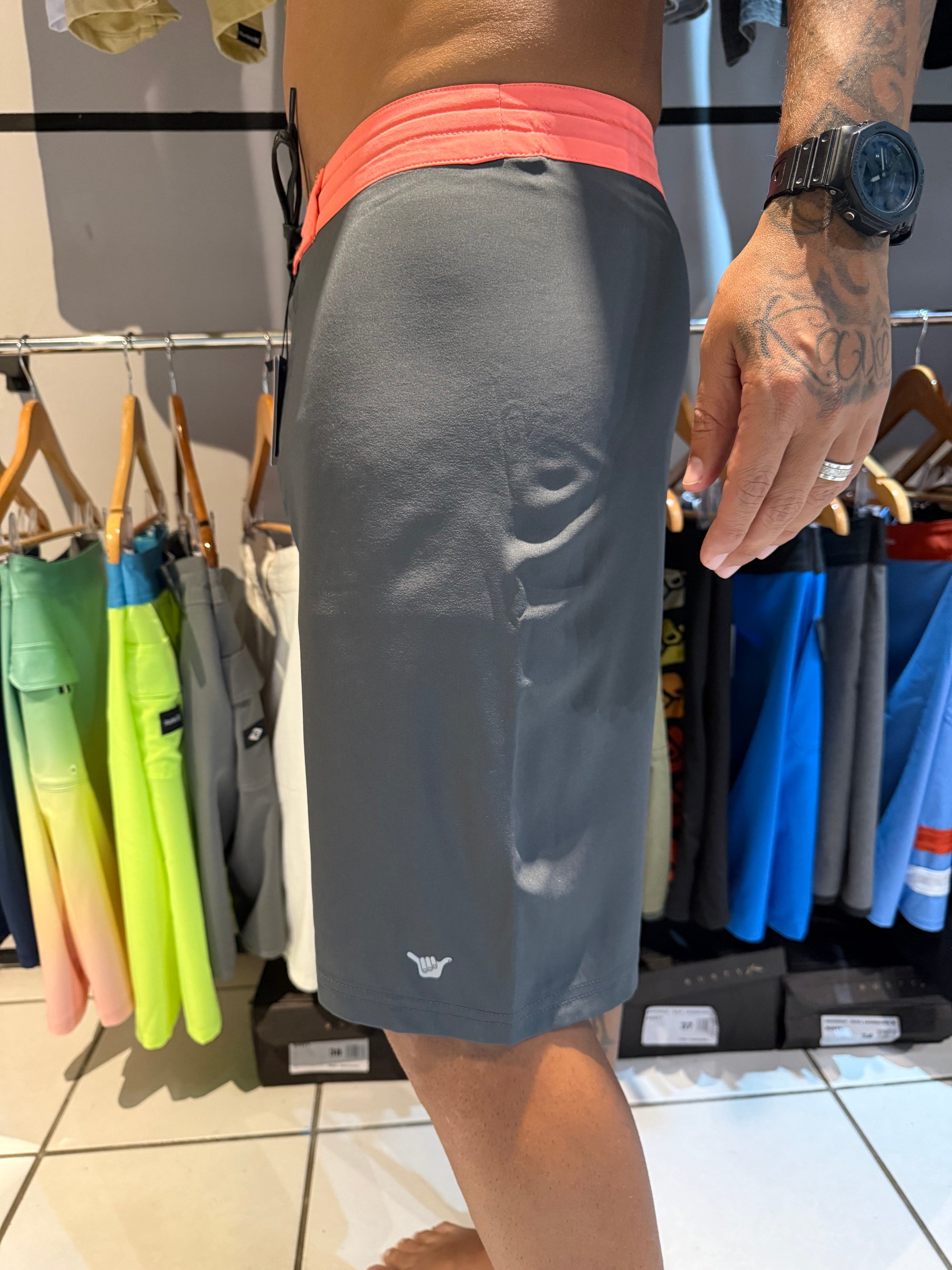 Boardshort Hang Loose Block