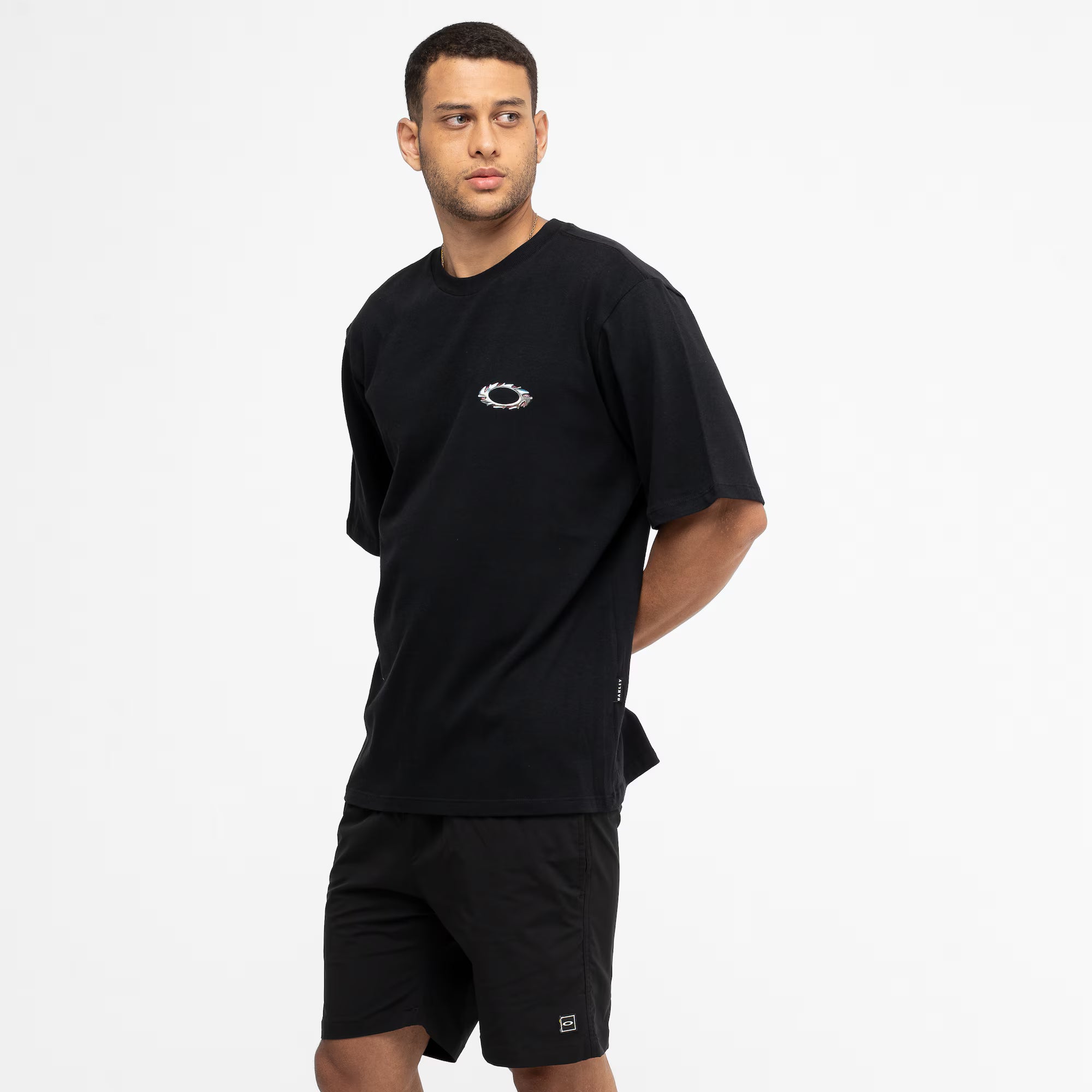 Camiseta Oversized Oakley Ellipse Sharp Metal