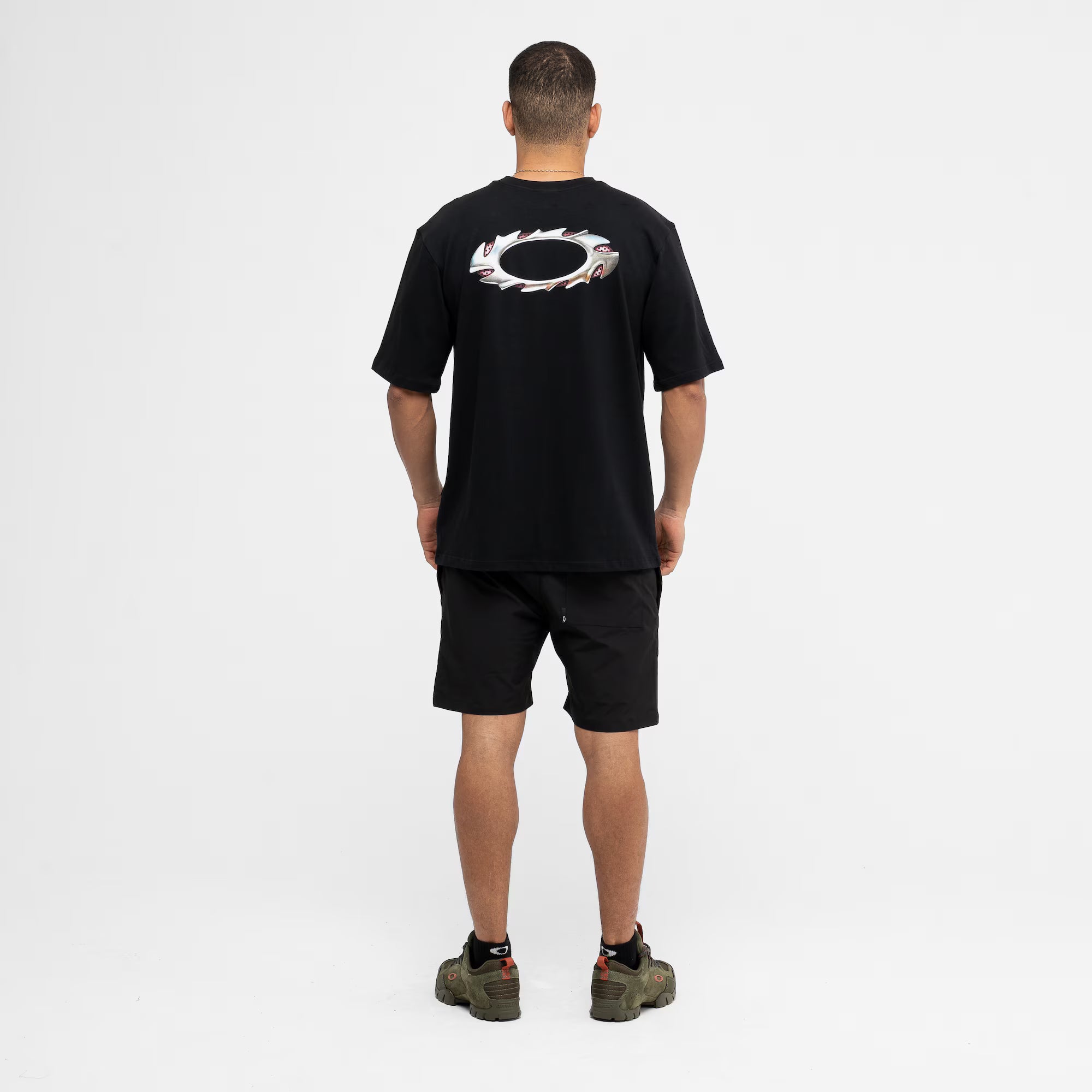 Camiseta Oversized Oakley Ellipse Sharp Metal