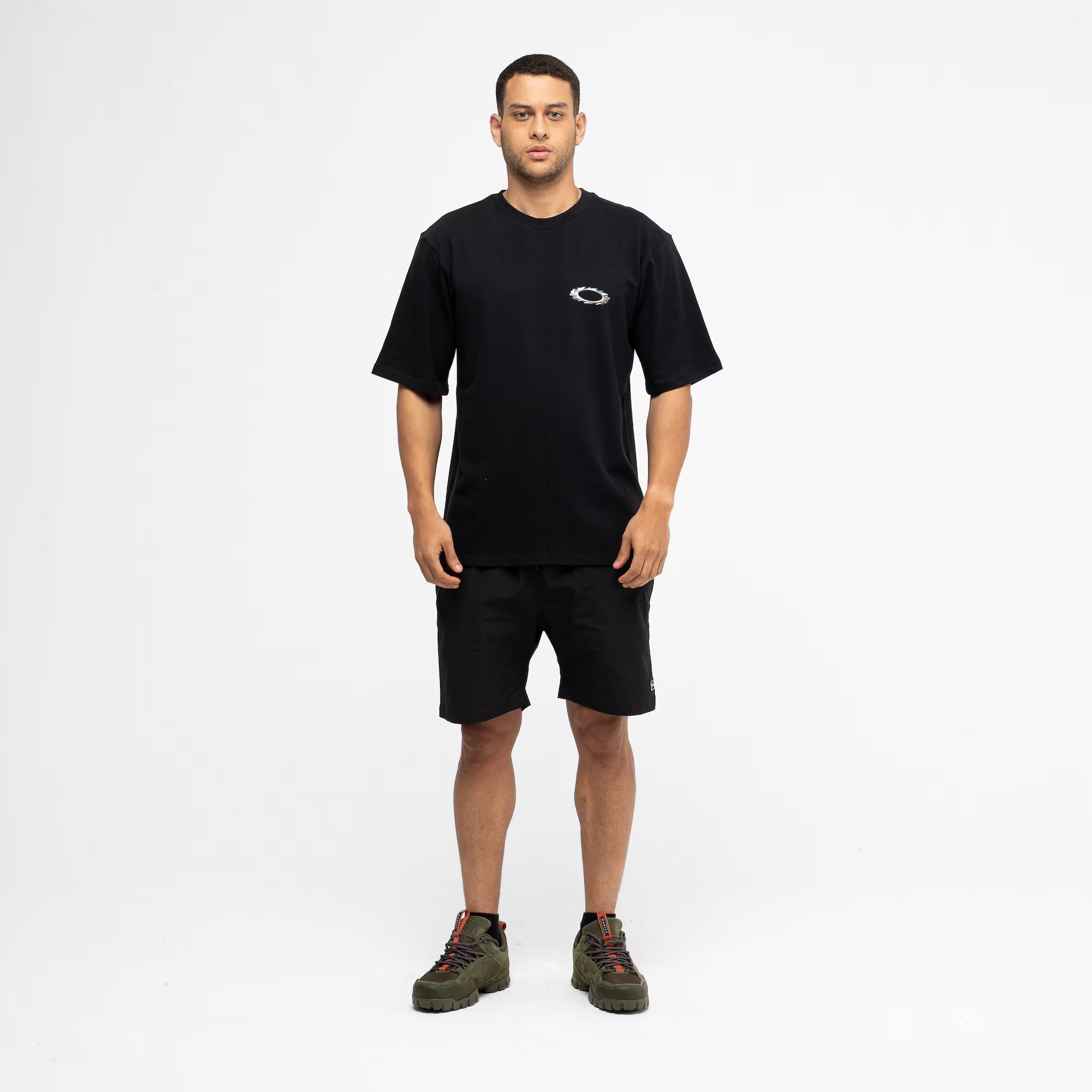 Camiseta Oversized Oakley Ellipse Sharp Metal
