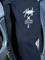 Calça de Moletom Hurley x Shibuya Signature Block Party Preta