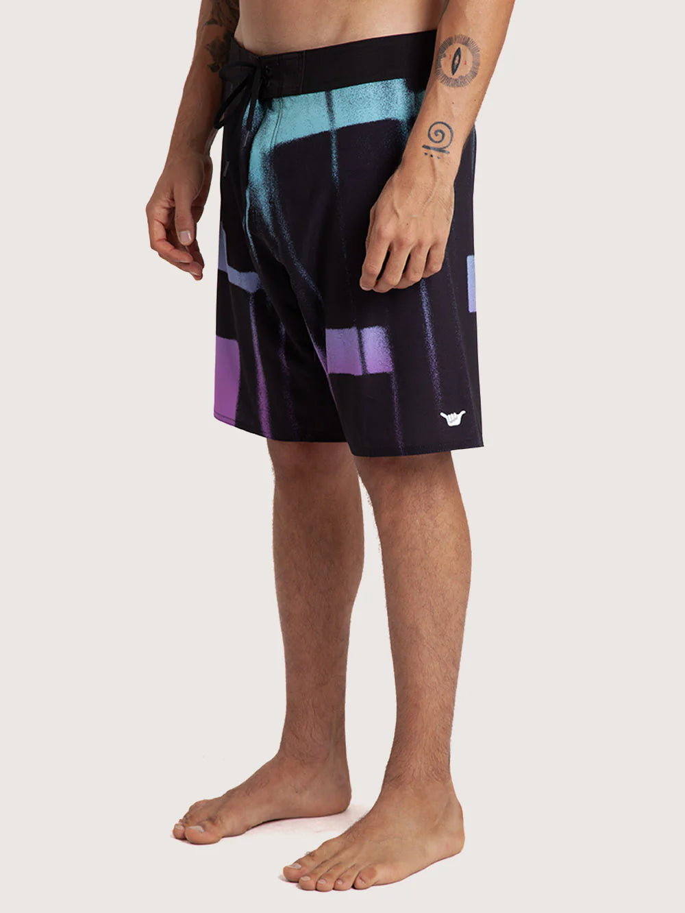 Boardshort Hang Loose Sand 19 Preto