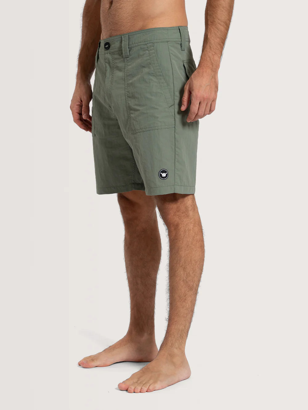 Bermuda Híbrida Verde Hang Loose Natty